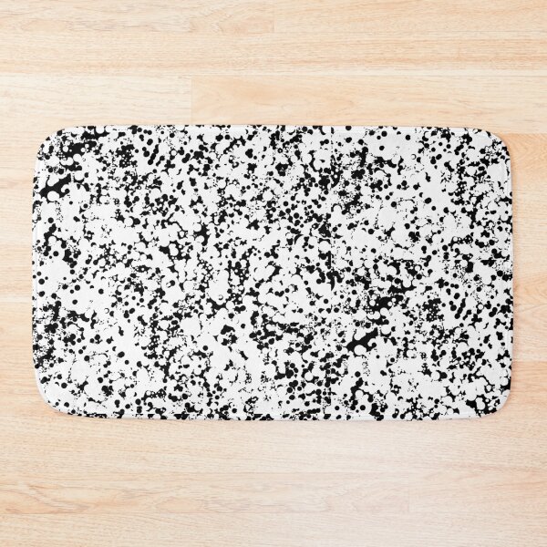 Item preview, White and Black Random Scattered Circle Dots designed and sold by MixinMadness.