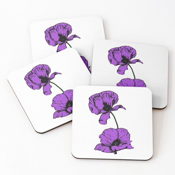 Item preview, Purple Poppies designed and sold by sirglennbo.