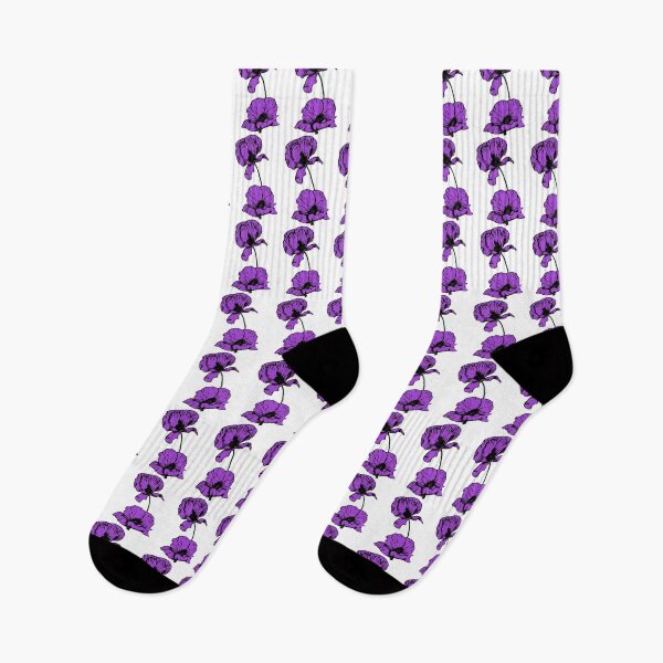 Item preview, Purple Poppies designed and sold by sirglennbo.