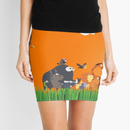 What's going on in the jungle? Mini Skirt