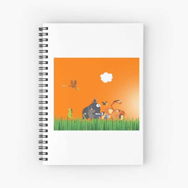 What's going on in the jungle? Spiral Notebook