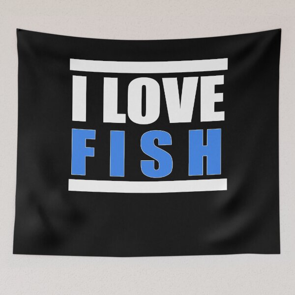 Item preview, I love FISH designed and sold by Jannis12.