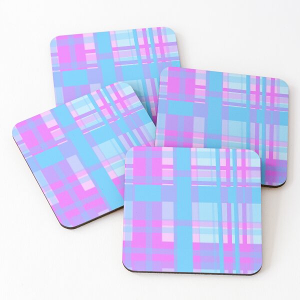 Item preview, Bubblegum plaid pattern designed and sold by EarthlingHelena.