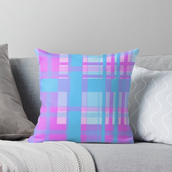 Item preview, Bubblegum plaid pattern designed and sold by EarthlingHelena.