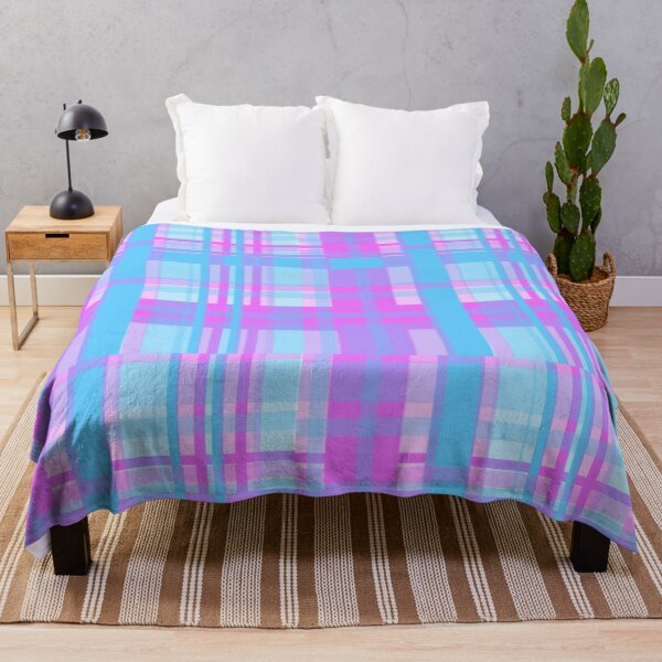 Item preview, Bubblegum plaid pattern designed and sold by EarthlingHelena.