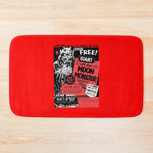 Item preview, GIANT MOON MONSTER - FREE! (HORROR FAN CLUB) designed and sold by ThrowbackAds.