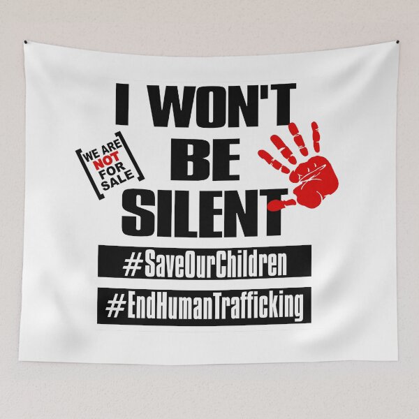 Item preview, Save Our Children End Human Trafficking designed and sold by WolfGraphics.