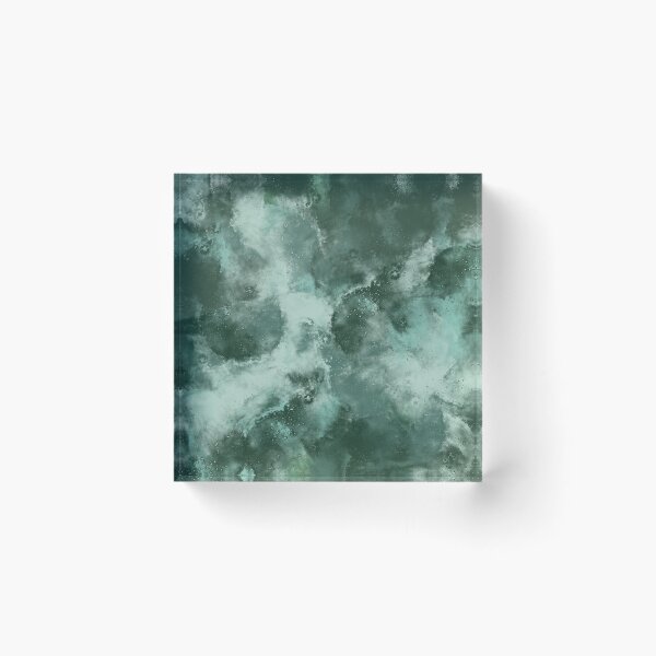 Item preview, Abstract Galaxy Green designed and sold by artsnuyenn.