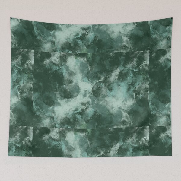 Item preview, Abstract Galaxy Green designed and sold by artsnuyenn.