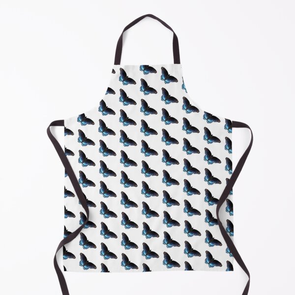 Item preview, Geometric Blue Butterfly Minimalist Design designed and sold by OrangePoly.