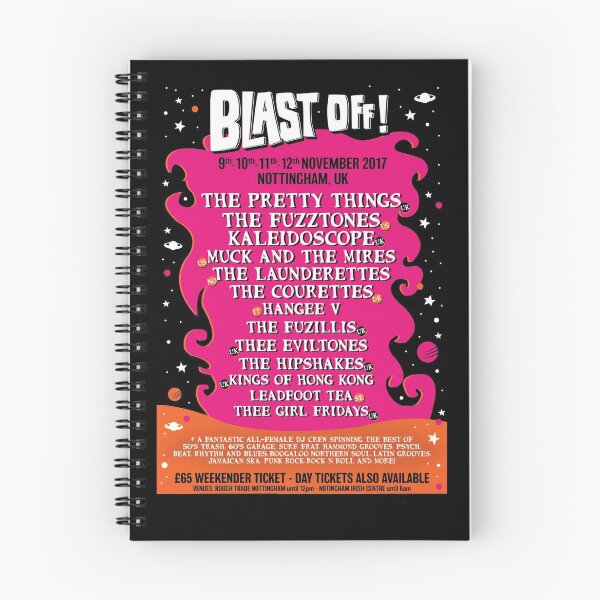 Item preview, Kaleidoscope Blast Off Festival Poster designed and sold by KALEIDOSCOPE UK.