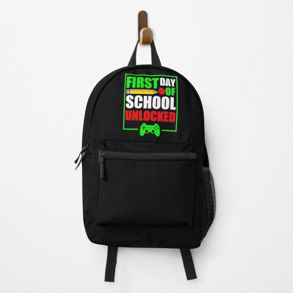 Item preview, First Day Of School Unlocked Gift For Gamer And Video Game Lovers Great School 2020 designed and sold by naworas.