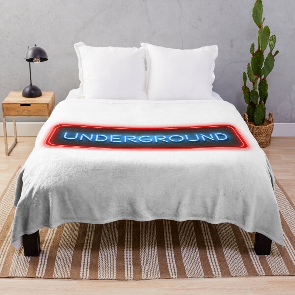 Item preview, Underground Neon Sign designed and sold by urbanbuzzz.