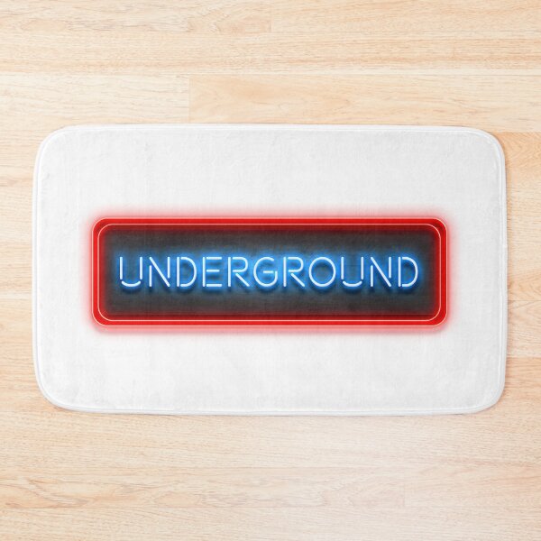 Item preview, Underground Neon Sign designed and sold by urbanbuzzz.