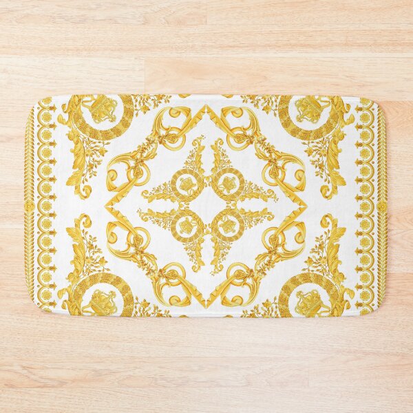Item preview, Grabados barrocos vintage Adorno griego Meandro dorado Meandros designed and sold by BubblynBloom.