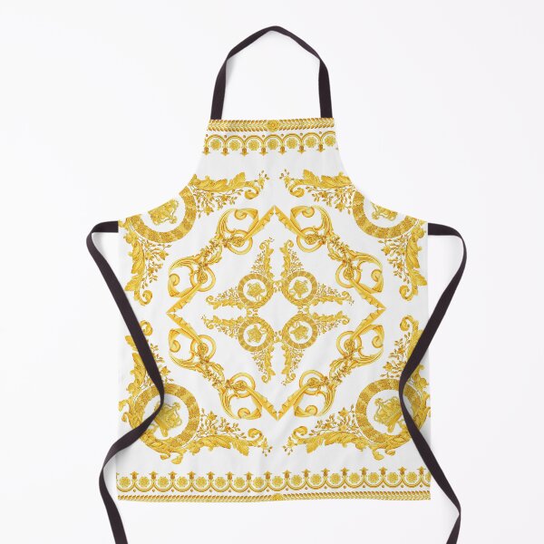Item preview, Grabados barrocos vintage Adorno griego Meandro dorado Meandros designed and sold by BubblynBloom.