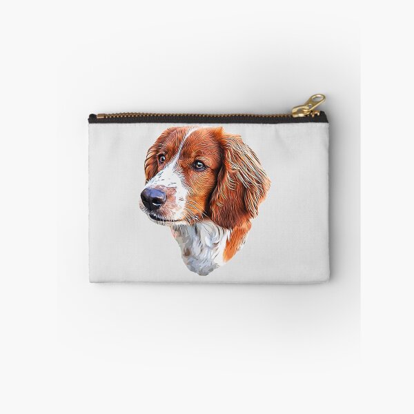 Item preview, Welsh Springer Spaniel Dog Head Art designed and sold by ElegantCat.