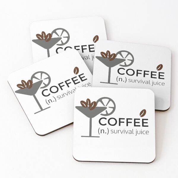 Item preview, Coffee (n.) survival juice designed and sold by i-longmanshop.