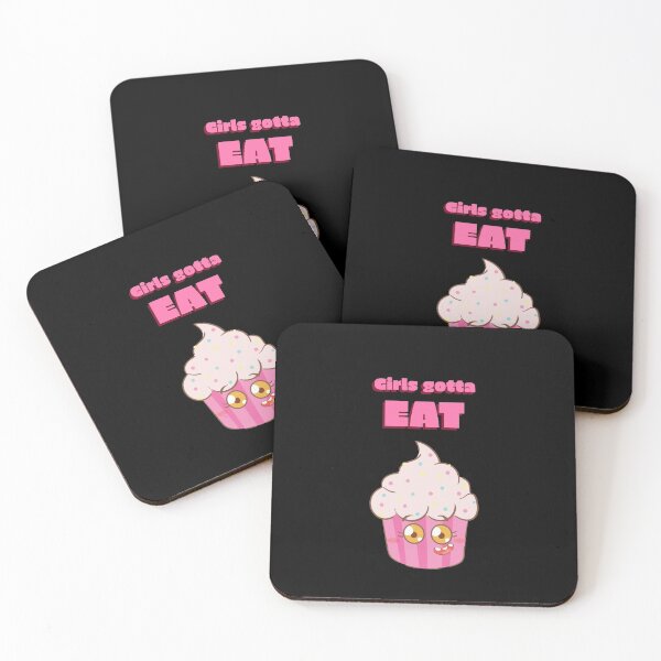 Item preview, Girls Gotta eat cupcake ice cream designed and sold by shirt-meme.