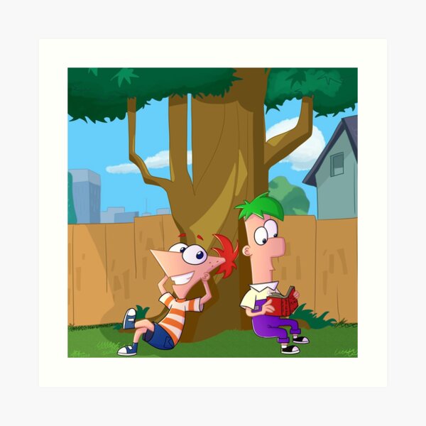 Phineas And Ferb Wall Art Redbubble