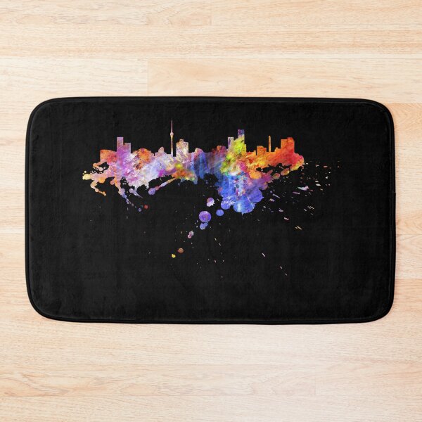 Item preview, Stuttgart Baden Wuerttemberg capital city skyline designed and sold by DerNerd.