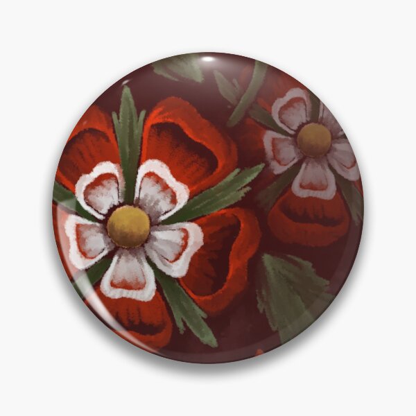 Item preview, Tudor Rosde (Repeating Pattern in Red) designed and sold by Rasendyll.