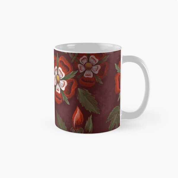 Item preview, Tudor Rosde (Repeating Pattern in Red) designed and sold by Rasendyll.