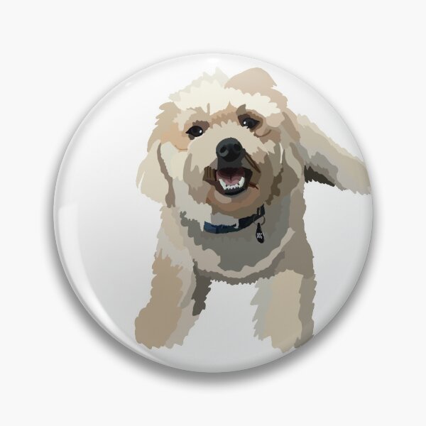 Item preview, Fluffy tan dog designed and sold by lolarb406.