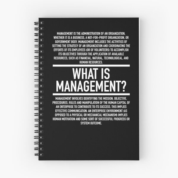Item preview, What is Management - Manager Definition designed and sold by HiddenVerb.