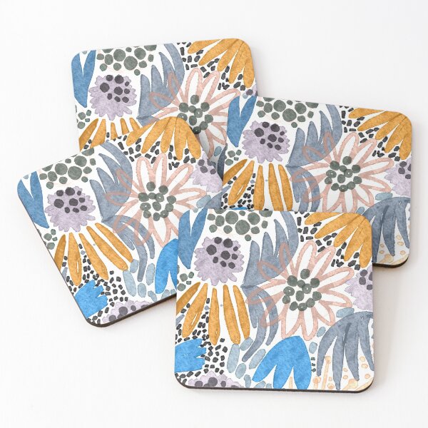 Item preview, Cottage Garden // Floral Graphic Art Print designed and sold by fossdesign.