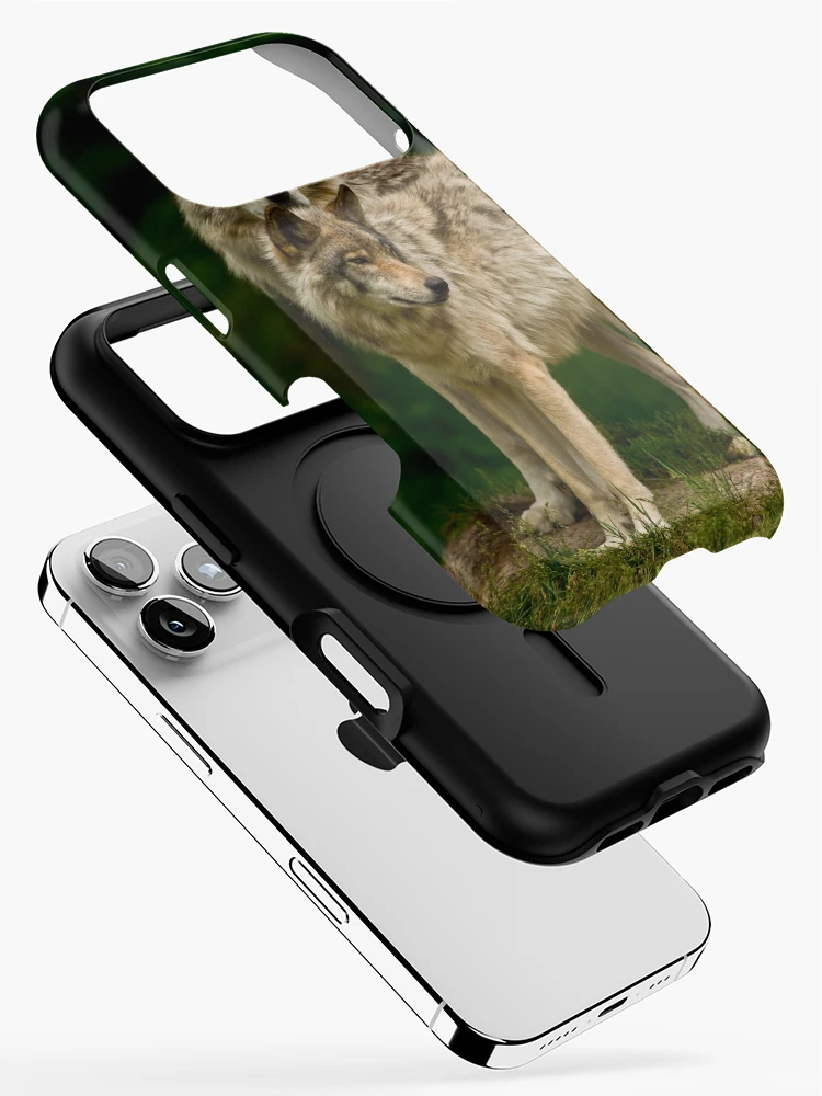 Thumbnail 2 of 4, iPhone Case, Timber Wolves designed and sold by WolvesOnly.