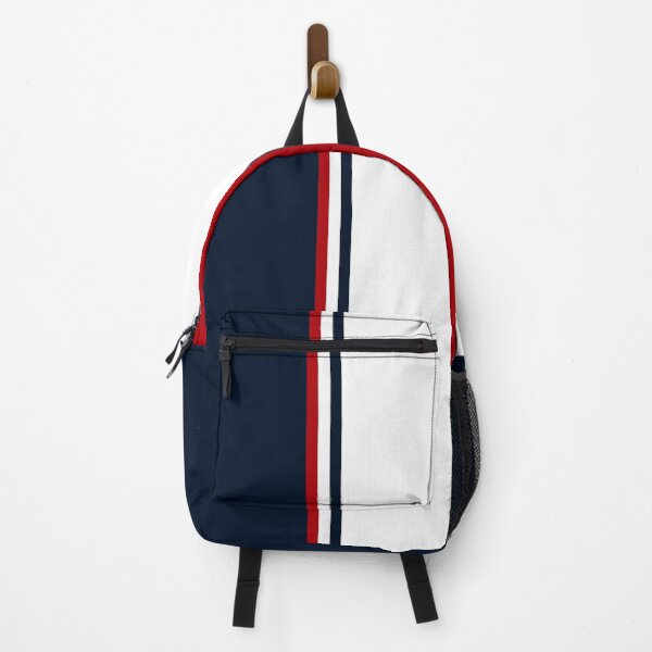Item preview, Trendy Minimalist Navy Blue Red designed and sold by KA DESIGNS.