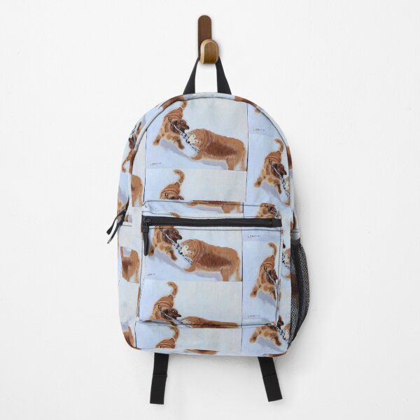Item preview, Golden Retrievers Playing in the Snow designed and sold by Lenina Olivas.