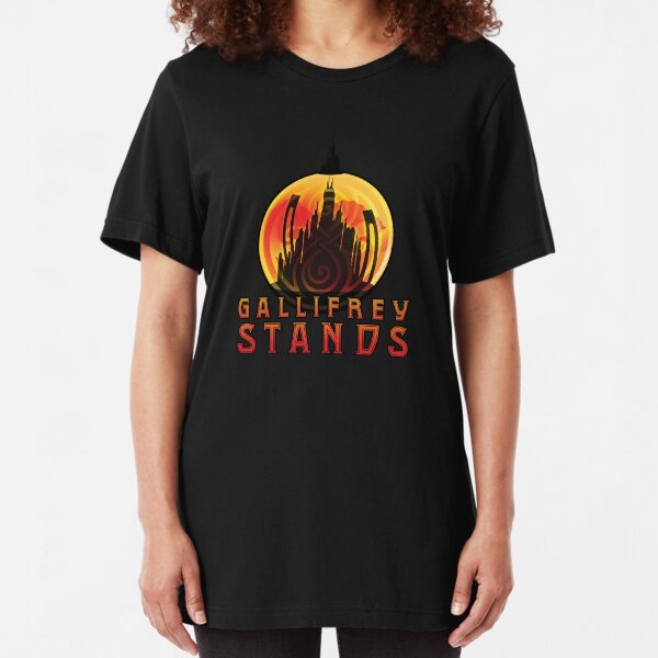 Gallifrey STANDS Slim Fit T-Shirt