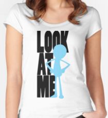 Look At Me Fitted Scoop T-Shirt