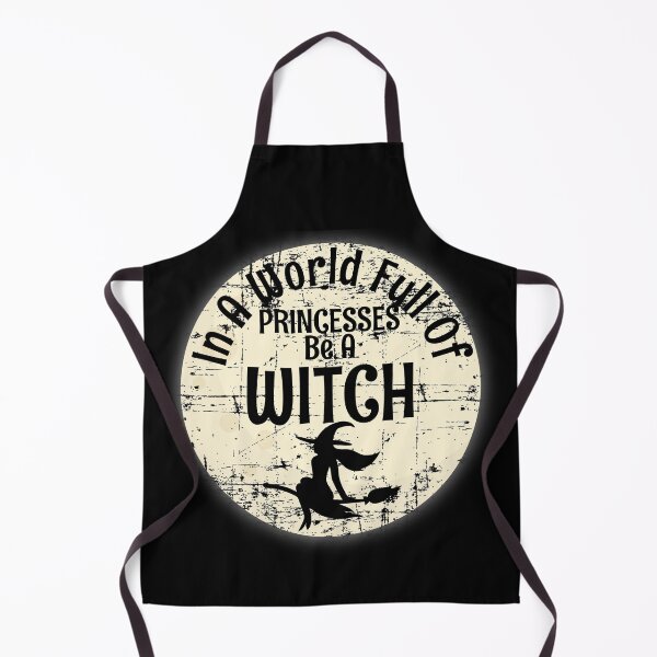 Item preview, In A World Full Of Princesses Be A Witch Halloween Black Cat designed and sold by Bourini.