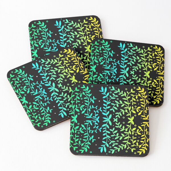 Item preview, Vibrant Tropical Plants Pattern designed and sold by SchlossInspire.