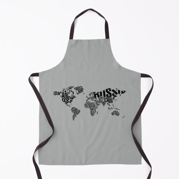 Item preview, World Map Typography designed and sold by AwesomeProject.