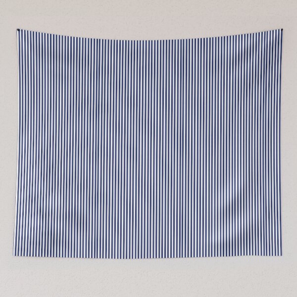 Item preview, Blue And White Pinstripes Face Masks - White And Blue Pinstripe designed and sold by ravishdesigns.