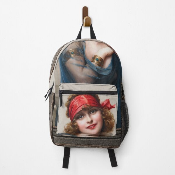 Item preview, Le Voile Bleu by Francois Martin-Kavel Vintage Art Nouveau Reproduction designed and sold by Xzendor7 Digital Art Creations.