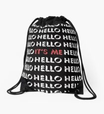 Hello, it's me. (II) - Adele Drawstring Bag