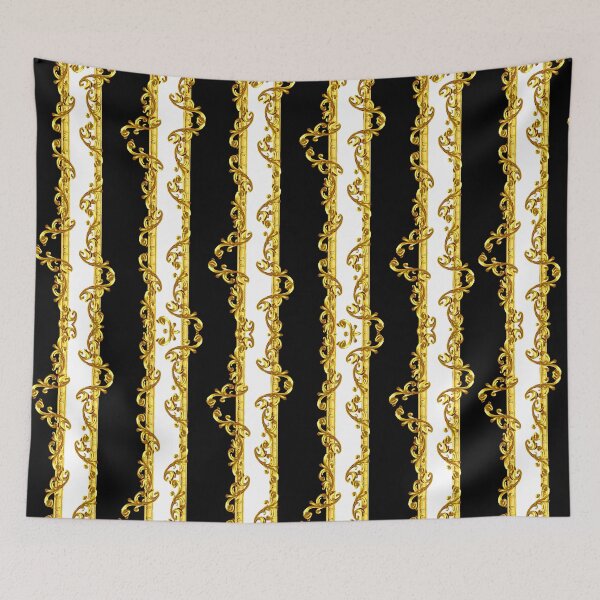 Item preview, Baroque Prints Greek ornament GoldenMeander Meandros VINTAGE  designed and sold by BubblynBloom.