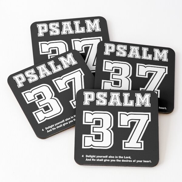 Item preview, Psalm 37 Bible Verse for Inspiration designed and sold by Magic-Moon.