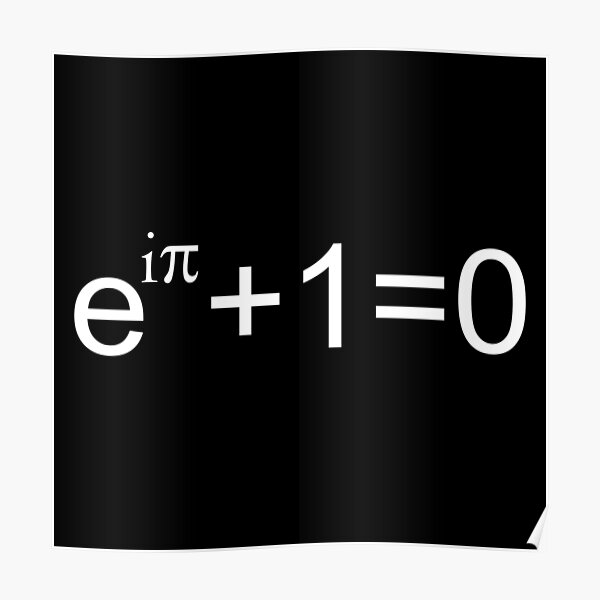 Eulers Identity Posters | Redbubble