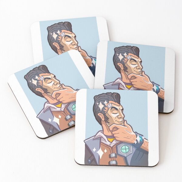 Handsome Jack - Borderlands 2 Coasters (Set of 4)