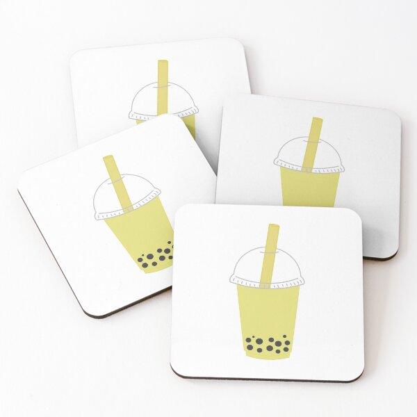 Item preview, yellow bubble tea designed and sold by Lauren Ellis.