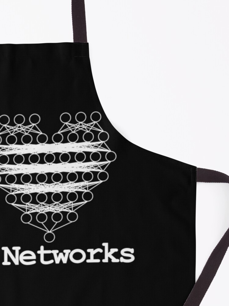Alternate view of "I Love Neural Networks" Deep Learning Apron