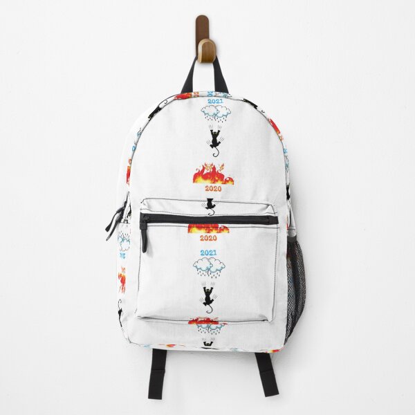 Item preview, The cat runs from the hell of 2020 designed and sold by ellis-vinyasa.