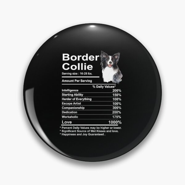 Item preview, border collie Facts nutrition Funny Gift Border Collie mama Dog designed and sold by Yanisove.