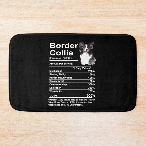 Item preview, border collie Facts nutrition Funny Gift Border Collie mama Dog designed and sold by Yanisove.